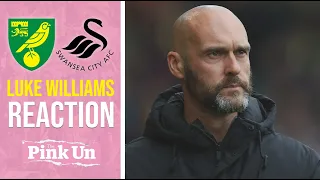 Luke Williams Reaction | Norwich City 2-2 Swansea City | The Pink Un