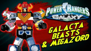 The Full Story of the LOST GALAXY MEGAZORD & GALACTABEASTS | Power Rangers Explained