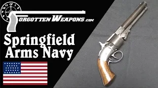 Springfield Arms Double Trigger Navy Revolver