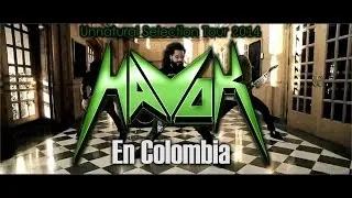 HAVOK EN COLOMBIA - UNNATURAL SELECTION TOUR