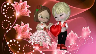 С День святого Валентина Видео открытка Красивое поздравление .