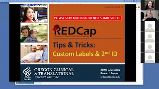 Advanced Labels and Secondary Unique ID in REDCap