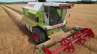 Winter barley 2022 Halls of Airth Farm claas dominator 98