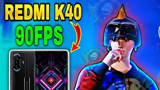 Redmi k40 gaming pubg 90FPS #short