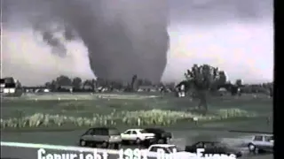 Duke Evans' 1991 video of the Andover tornado