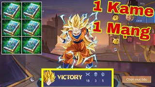 LIÊN QUÂN : Sẽ Ra Sao Nếu Songoku Liên Quân Lên Full Sách - Gồng Saiyan 1 Kame 1 Mạng