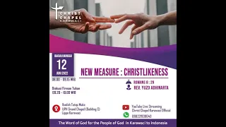 Pdt. Yuzo Adhinarta, Ph.D. - New Measure: Christlikeness