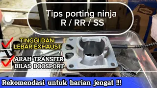 NINJA RR KRR R SS ‼️ TIPS PORTING NINJA RR R SS UNTUK HARIAN , ATAS BAWAH KUAT ‼️