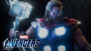 Marvel's Avengers Game | Thor MCU Movie Suit Free Roam Gameplay