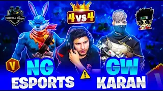 NG E-SPORTS VS GWK SQUAD🔥 INTENSE FIGHT 😱WHO WILL WIN!!FT-SMOOTH, GWK,@NonstopGaming_