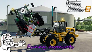 Funny Moments & Crash Compilation - Farming Simulator 19 Multiplayer #6