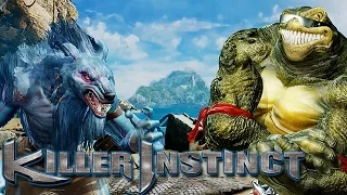 KILLER INSTINCT PC Gameplay | Sabrewulf Vs Rash (Battletoads) [Max Settings - 1080p 60FPS]