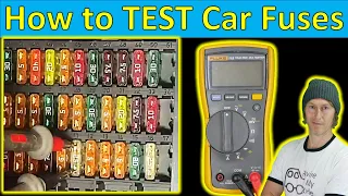 How to Test Car Fuses With a Multimeter - Continuity Check