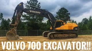 Volvo EC700CL excavator, a monster machine!