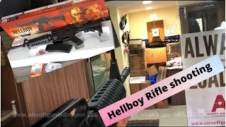 HellBoy M4 .177 CO2 BB Tactical Air Rifle shooting test | Airsoft gun india