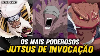 OS 10 JUTSUS DE INVOCAÇÃO MAIS PODEROSOS DE NARUTO