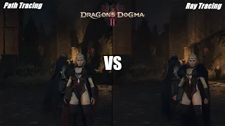 Dragons Dogma 2 Ray Tracing VS Path Tracing Mod DLSS 4K | RTX 4090 | i9 14900KS