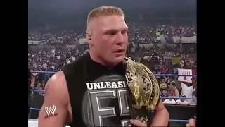 Brock Lesnar cuts the most surreal promo of all time