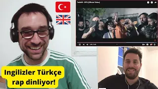 Brits Listen And React to Turkish Rap For First Time Ever! TekMill - GPS!