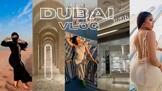 DUBAI TRAVEL VLOG: HABIBI!..Luxury hotel | photoshoot BTS| Miracle Garden...