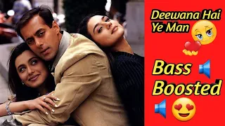 😍Deewana Hai Ye❤Mann🔈Bass Boosted🔈| 😘Chori Chori Chupke Chupke(2001) Song | Salman Khan #bass #love🥰