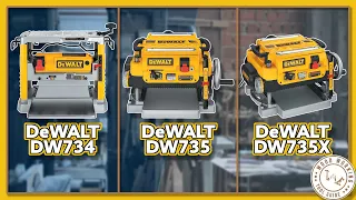 DeWalt Planer Showdown: DW734 vs. DW735 vs. DW735X - Which One Reigns Supreme?