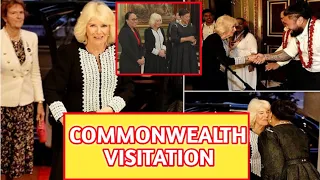The visit of Queen Camilla to the mark Commonwealth
