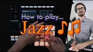 Finger drumming JAZZ tutorial