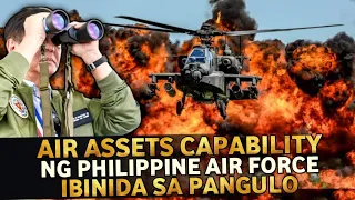 Air assets ng Philippine Air Force, nagpakitang gilas kay Pangulong Marcos...