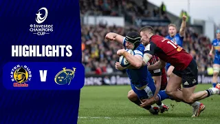 Instant Highlights - Exeter Chiefs v Munster Rugby Round 2 │ Investec Champions Cup 2023/24