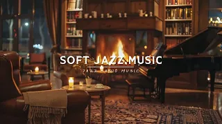 Soft Jazz Music ☕Relaxing Jazz Instrumental Music at Cozy Coffee Shop Ambience