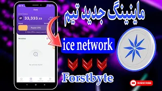 ماینینگ جدیدتیم آیس نتورک❌به اسم Frostbyte❌جانمونی