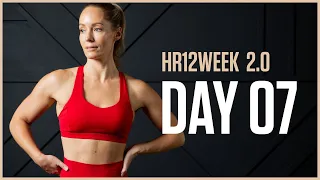 40 MIN Tabata Legs & Abs Workout // Day 7 HR12WEEK 2.0