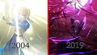 The Evolution of Excalibur(Fate) 2004-2020