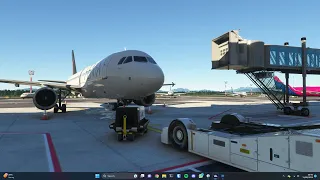 Flying the updated Fenix Airbus A320 from Ljubljana to Sarajevo in Microsoft Flight Simulator