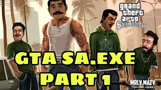 GTA SA.EXE | Malayalam Funny moments | Part 1 | Mrly Mazy