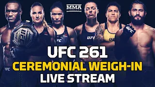 UFC 261: Usman vs. Masvidal 2 Ceremonial Weigh-In LIVE Stream - MMA Fighting