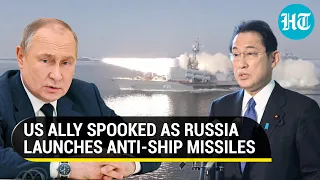 Russia fires two anti-ship cruise missiles 'Moskit' near Japan | Putin's warning to US ally?