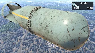 GIGANTIC GERMAN BOMB IN WAR THUNDER (2500kg)