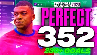 This PERFECT 352 FM23 Tactic Scores 230+ Goals! | Football Manager 2023 Tactics