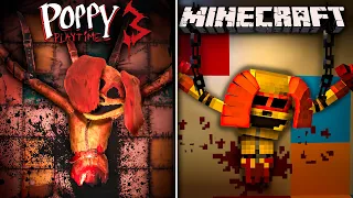 MINECRAFT Dog Day VS Poppy Playtime 3 ORIGINAL VS MINECRAFT