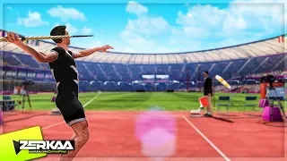 100 METRE GOLD JAVELIN WORLD RECORD! (London 2012)