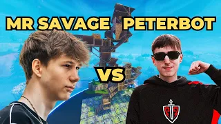 Peterbot VS MrSavage 1v1 TOXIC Buildfights!