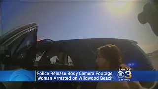 Police Release Body Camera Footage Of Woman Arrested On Wildwood Beach