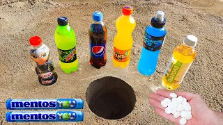 Pepsi, Fanta, Mountain Dew, Powerade, Sırma, Hayat and Mentos Underground