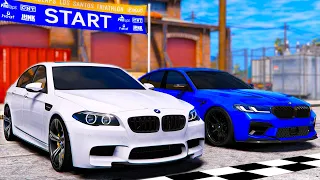 BMW M5 F10 ПРОТИВ BMW M5 F90 НА ГОНКАХ! МАШИНА ИЗ ОБНОВЛЕНИЯ! - BLACK RUSSIA (CRMP MOBILE) 🌊ВОТЕР