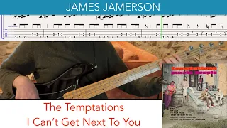 James Jamerson // The Temptations - I Can't Get Next To You // bass playalong w/tabs (1969)