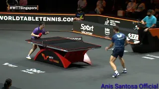 Fan Zhendong vs Jeoung Youngsik _ WTT Cup Finals Singpore 2021/MS QF @AnisSantosa28