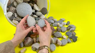 3 Super DIY Ideas with Pebbles.