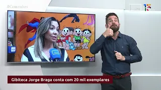 Gibiteca Jorge Braga conta com 20 mil exemplares | CONEXÔES